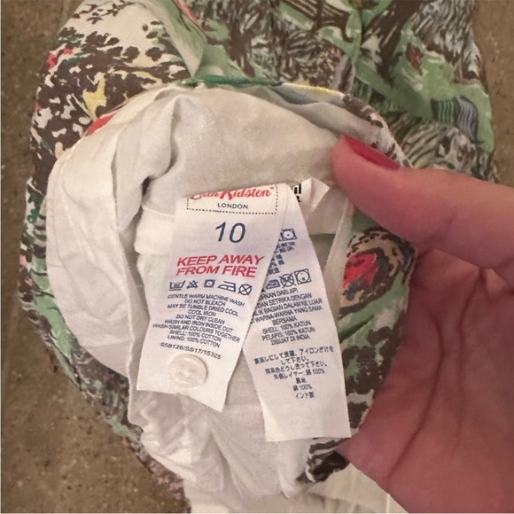 Cath Kidston British Duck Pond Dress, Women’s Size 6 US, 10 UK 🦆🌿🛶 - Picture 6 of 8